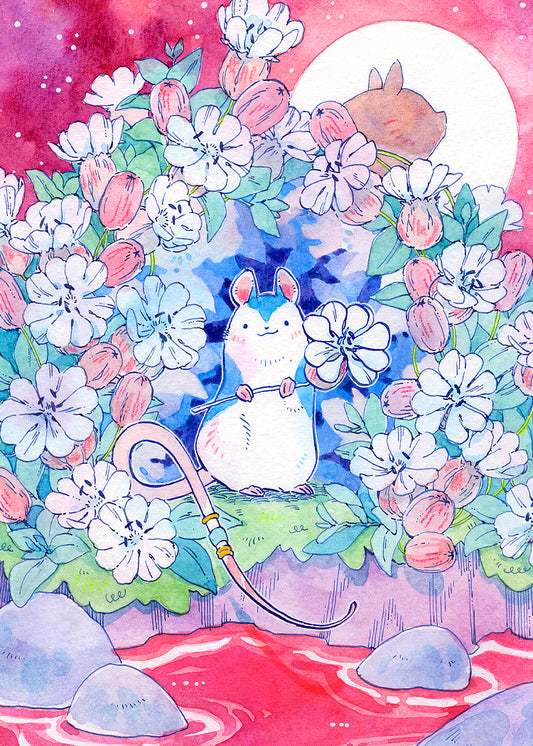 Rat & Buggiflooer Painting
